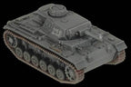 Flames of War: German Panzer III Tank Platoon (Mid War) - 