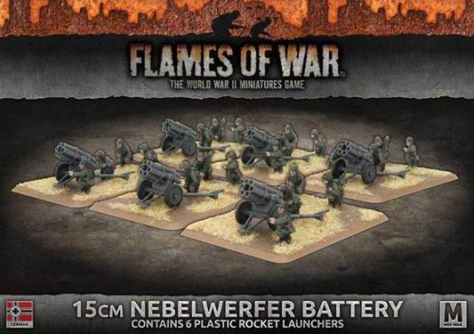 Flames of War: German 15cm Nebelwerfer Battery (Mid War) - 