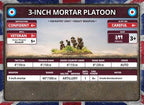 Flames of War: British 3-inch Mortar Platoon (Late War) - 