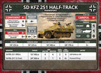 Flames of War: German SD KFZ 251 Transports (Late War) - 