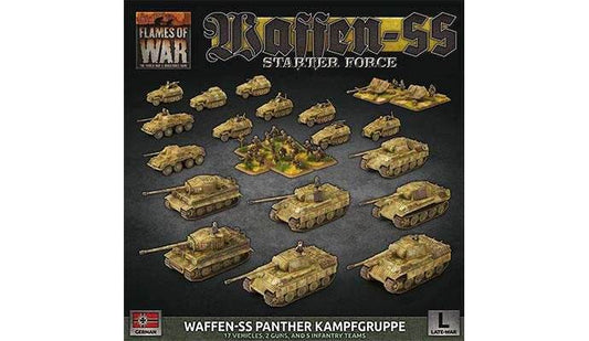 Flames of War: German Waffen-SS Panther Kampgruppe Army (Late War) - 
