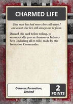Flames of War: German Iron Cross Command Cards - 