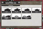 Flames of War: German Waffen-SS Panther Kampgruppe Army (Late War) - 