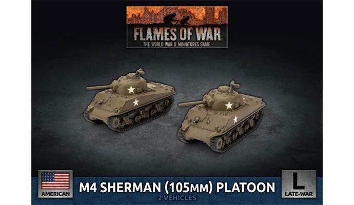 Flames of War: American M5 Stuart Light Tank Platoon (Late War) - 