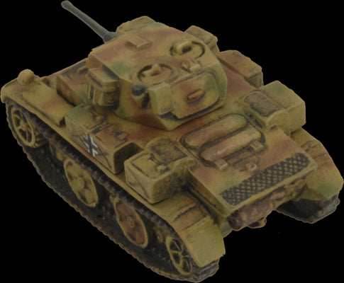 Flames of War: German Luchs (Panzer II) Scout Troop (Mid War) - 