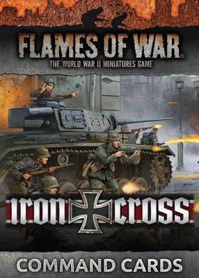 Flames of War: German Iron Cross Command Cards - 
