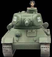 Flames of War: Soviet T-34 Tank Company (Late War) - 