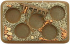 Flames of War: Soviet Plastic Bases - Rubble - 
