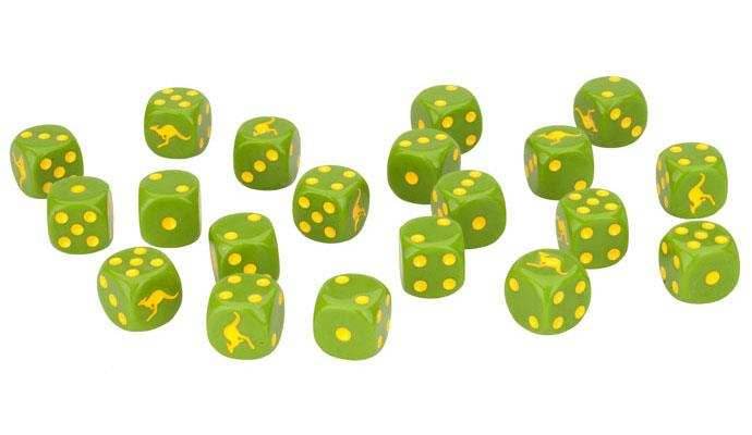 Team Yankee: Australian Dice Set - 