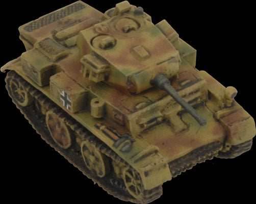 Flames of War: German Luchs (Panzer II) Scout Troop (Mid War) - 