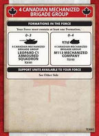 Team Yankee: Candian Mechanised Platoon - 