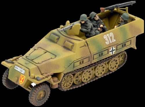 Flames of War: German Armoured Panzergrenadier Company HQ (Late War) - 