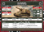 Flames of War: German Hummel Artillery Battery (Late War) - 