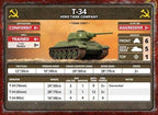 Flames of War: Fortress Europe - Soviet Unit Cards - 
