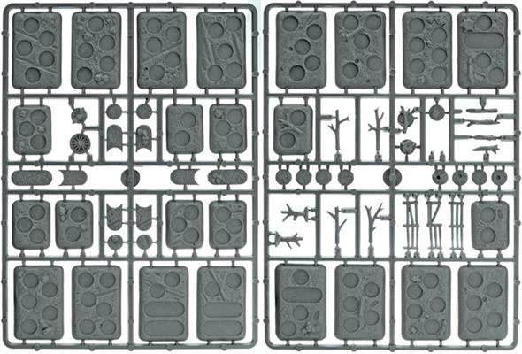 Flames of War: Soviet Plastic Bases - Rural - 