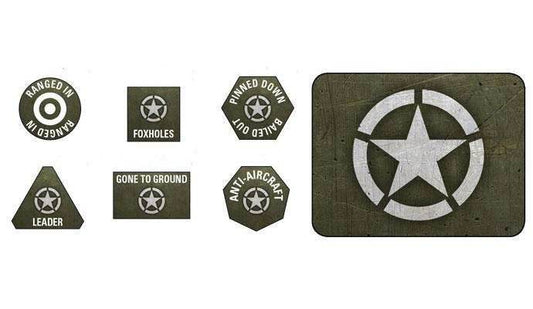 Flames of War: American Tokens and Objectives - 