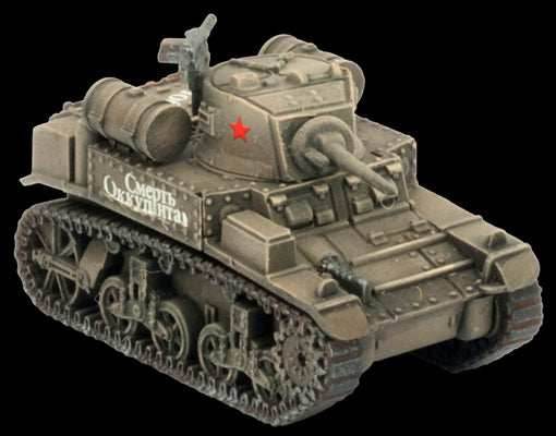 Flames of War: Soviet M3 Stuart Tank Company (Mid War) - 