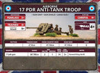 Flames of War: British 17 pdr Anti-tank Platoon (Late War) - 