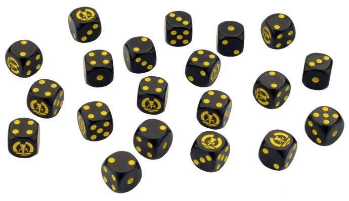 Team Yankee: East German Dice Set - 