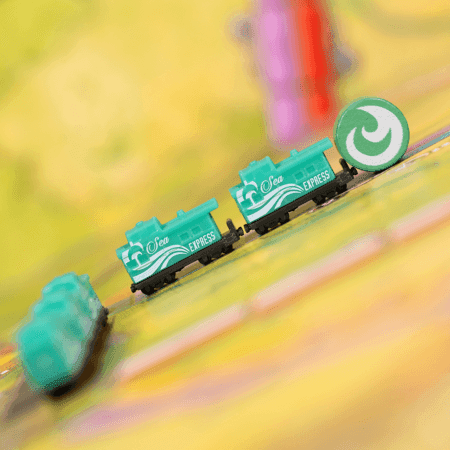 Ticket to Ride: 20th Anniversary Deluxe Train Set - Green Caboose - 
