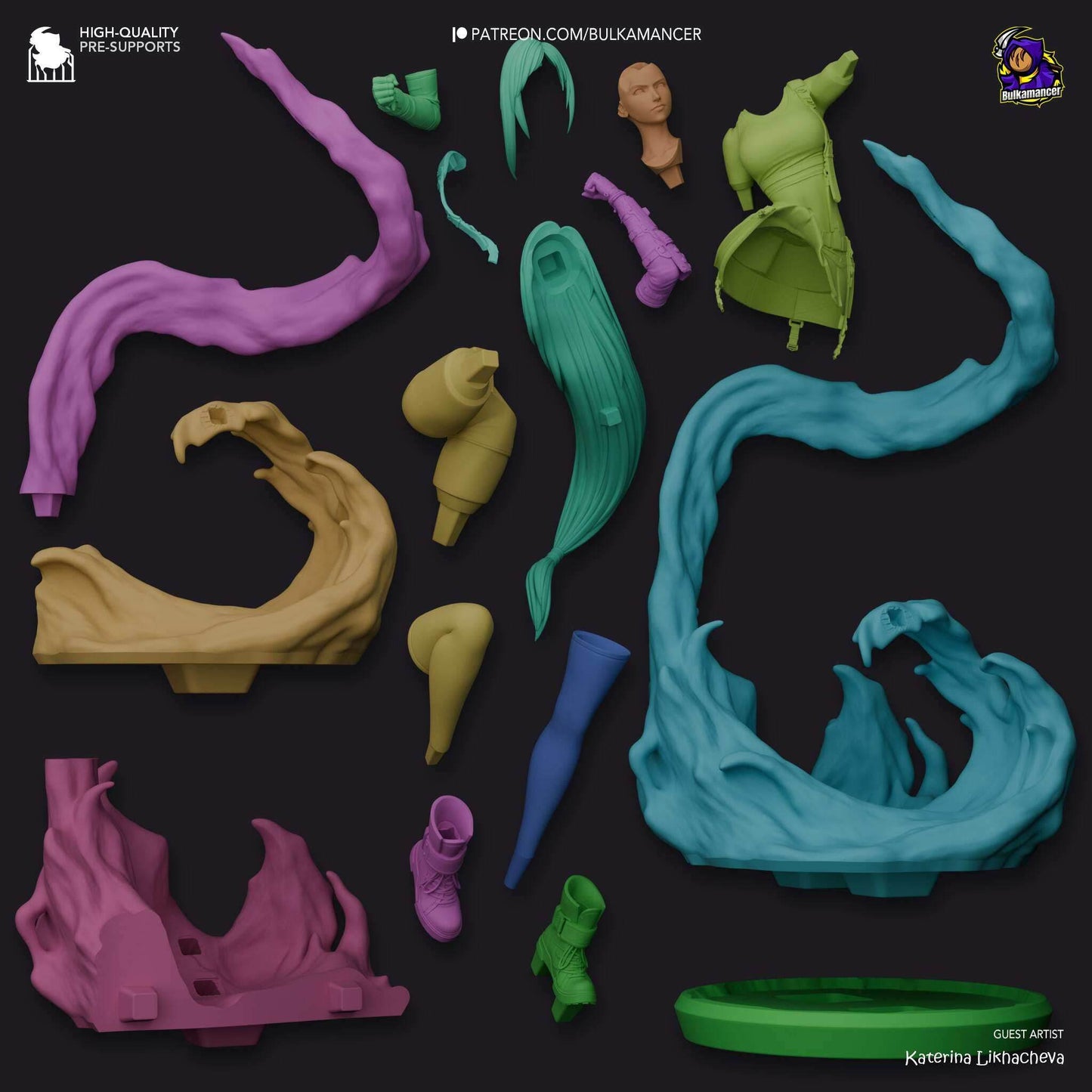 Tifa Lockhart - Final Fantasy VII - 1:8 scale - 1:8