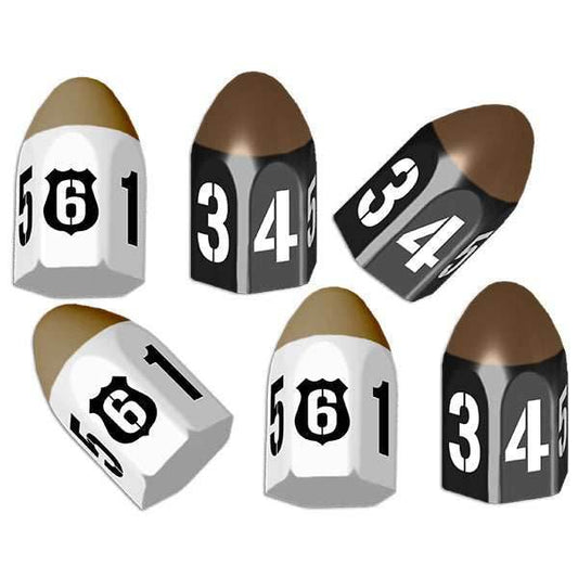 Tiny Epic Crimes: Bullet Dice 6-Pack - 