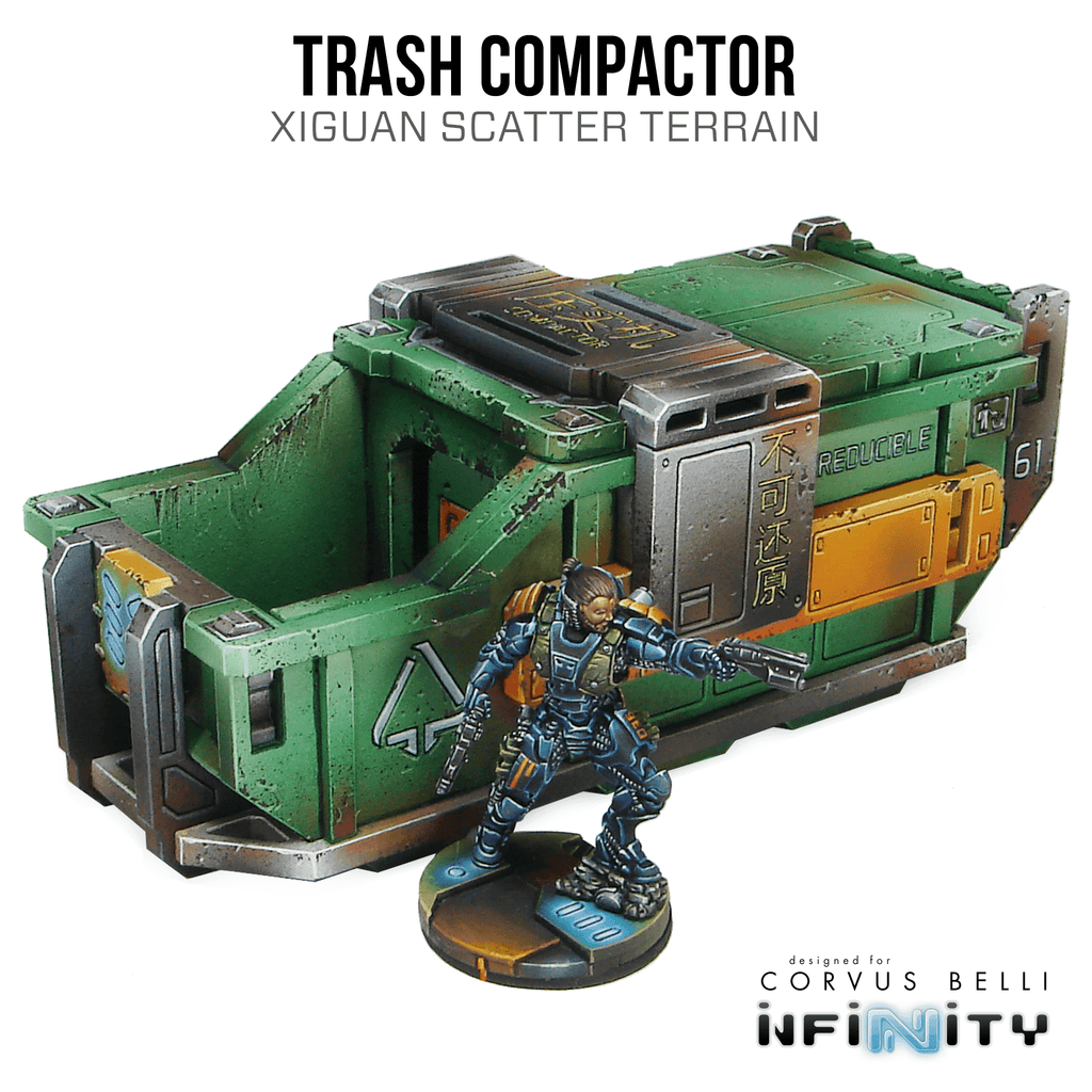 Xiguan Compactor - Bare MDF / Recycle