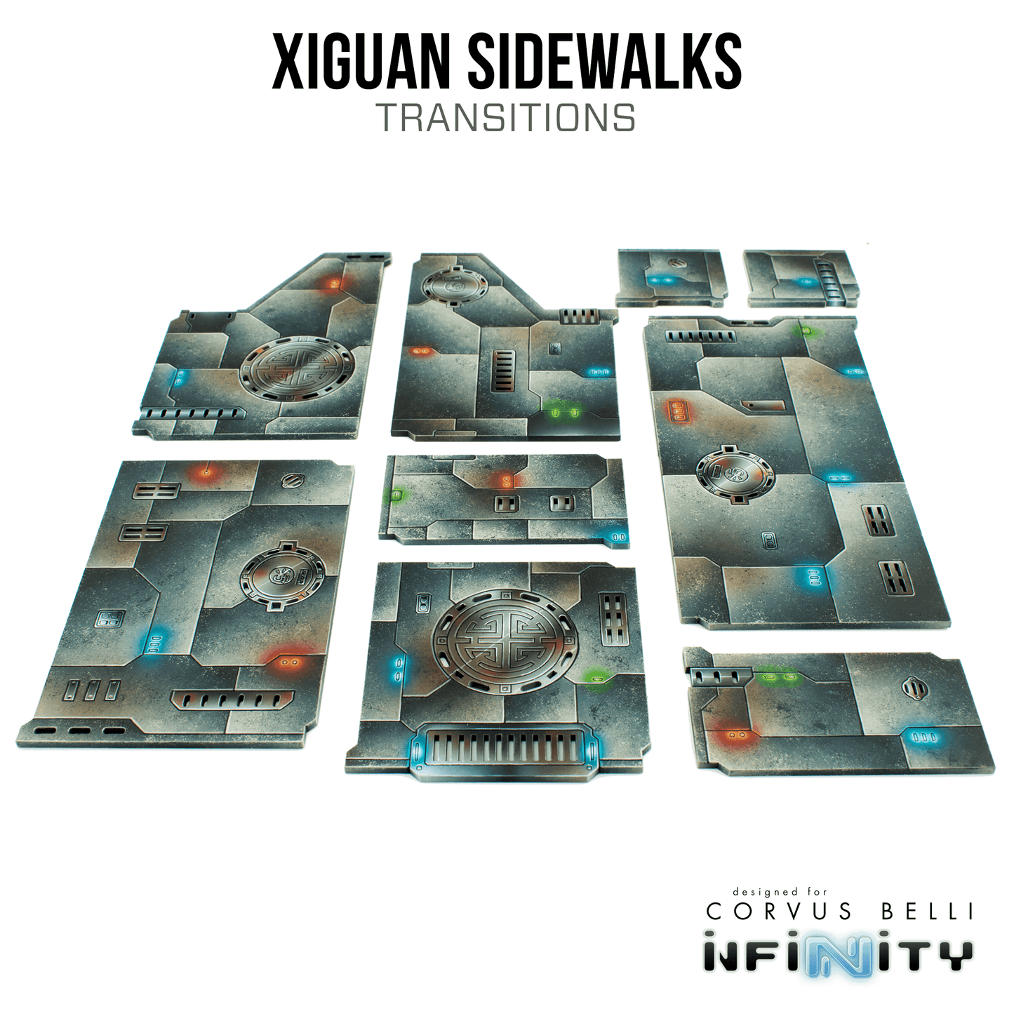 Xiguan Sidewalk - Transitions - Bare MDF