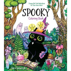 Spooky Coloring Book: Creepy But Cute Illustrations for Your Inner Witch - Paperback