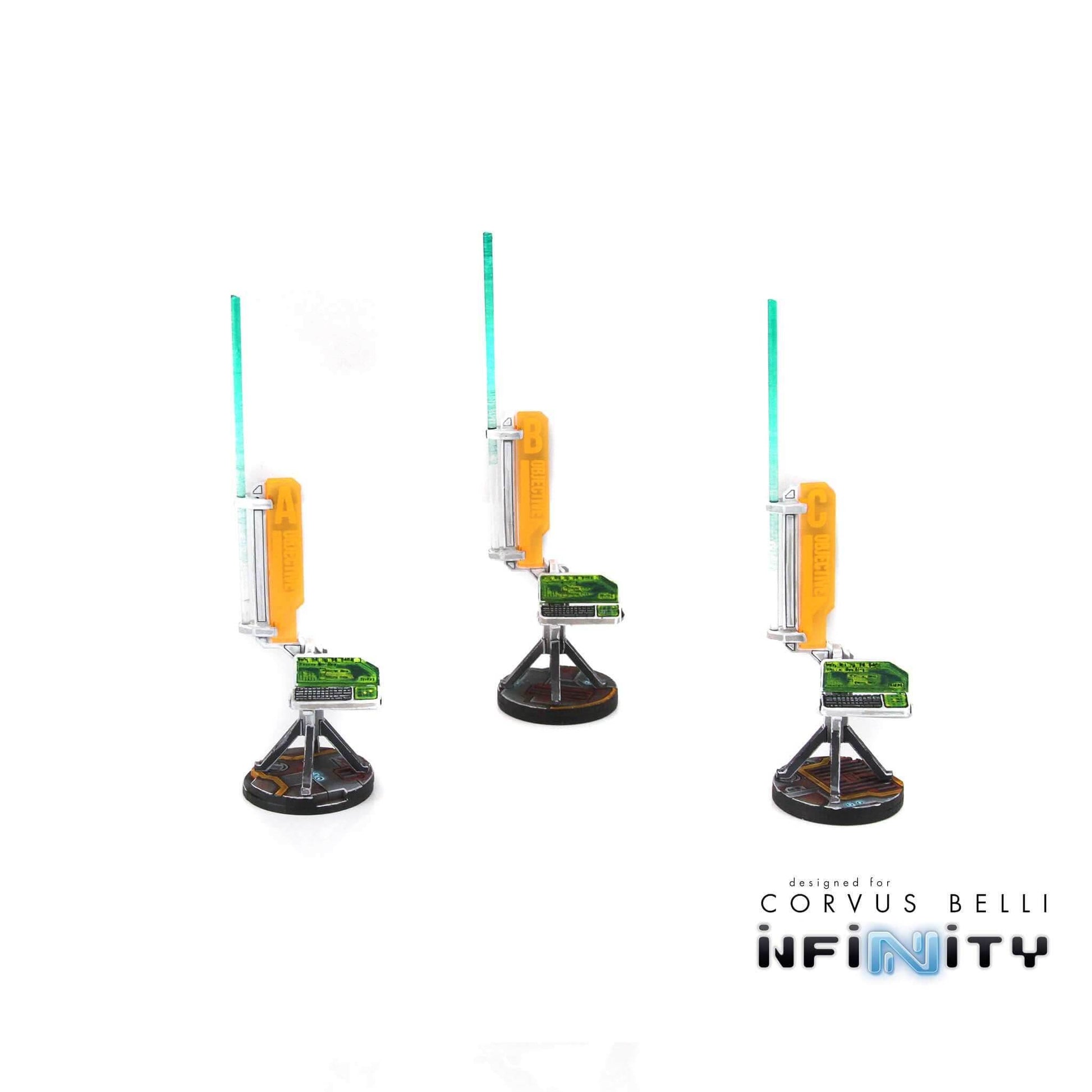 Tracking Beacon - 3 Pack / Fluorescent Orange