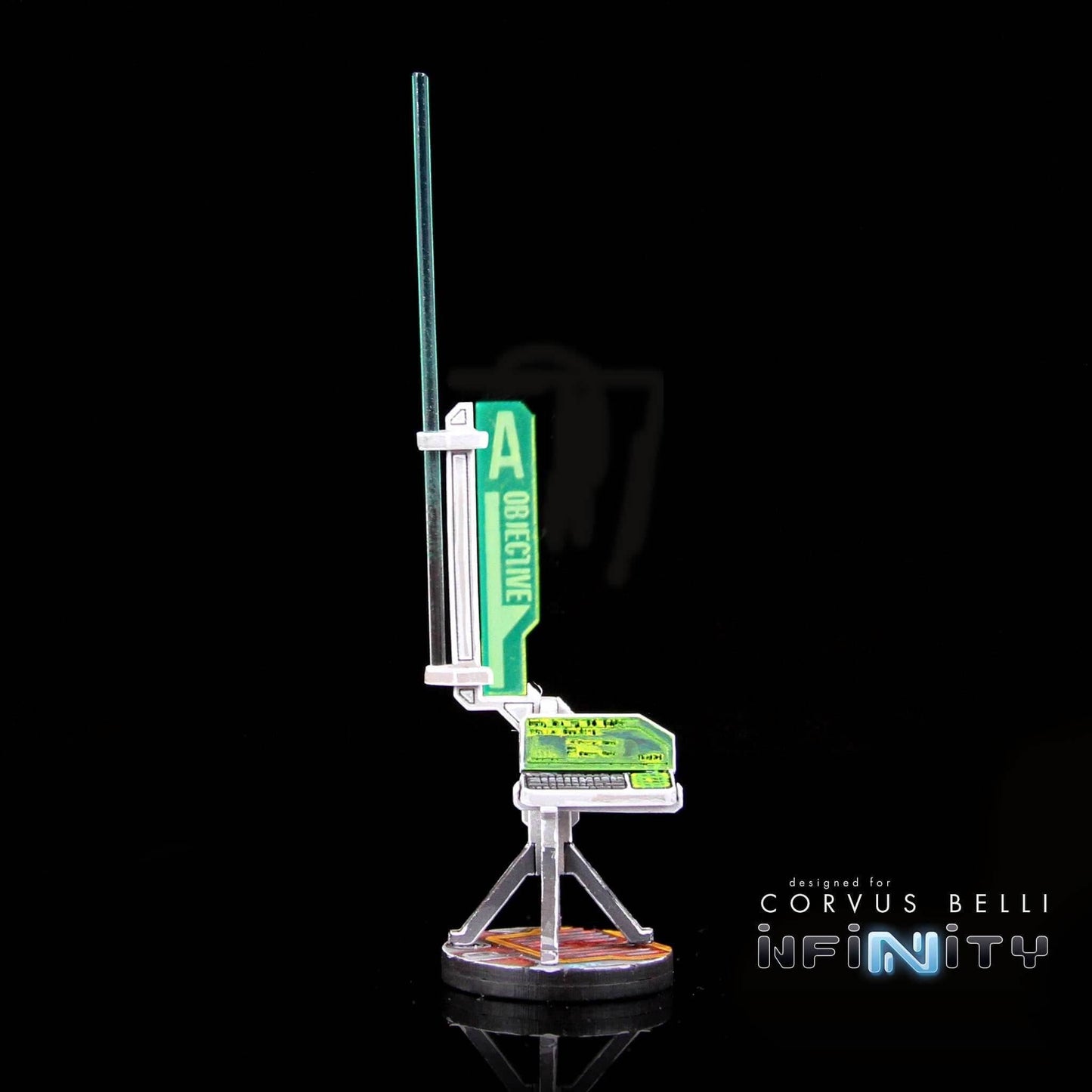 Tracking Beacon - 3 Pack / Fluorescent Green