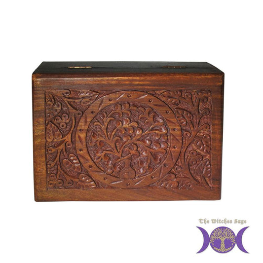Tree of Life Wood Box - 