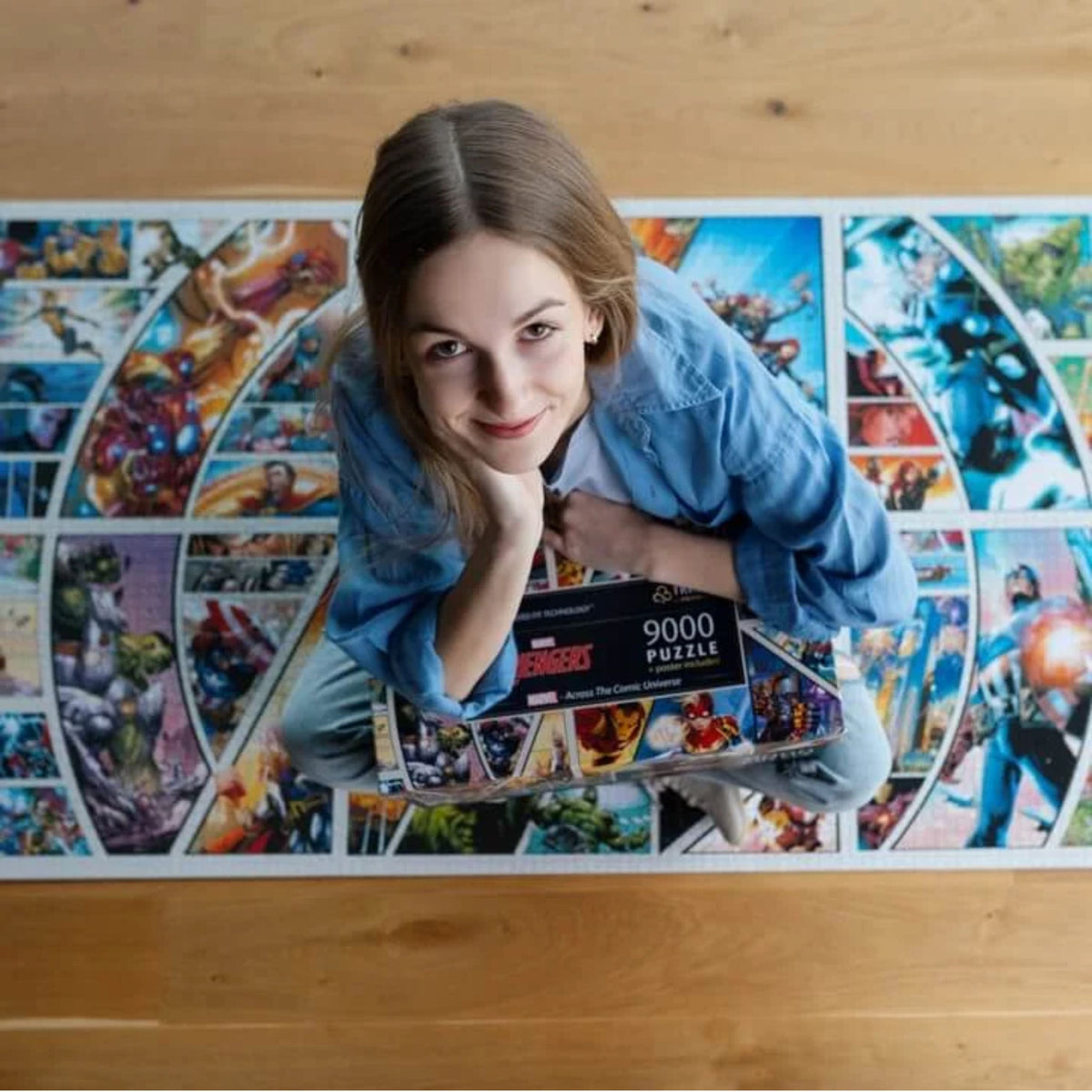 Trefl Prime Marvel: Across the Comic Universe 9000 Piece Puzzle