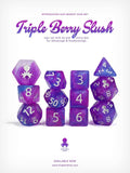 Kraken's Triple Berry Slush Rock Candy 12 pc Polyhedral Dice Set - 
