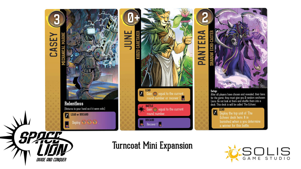 Turncoat Mini Expansion ( Space Lion: Divide and Conquer ) - 