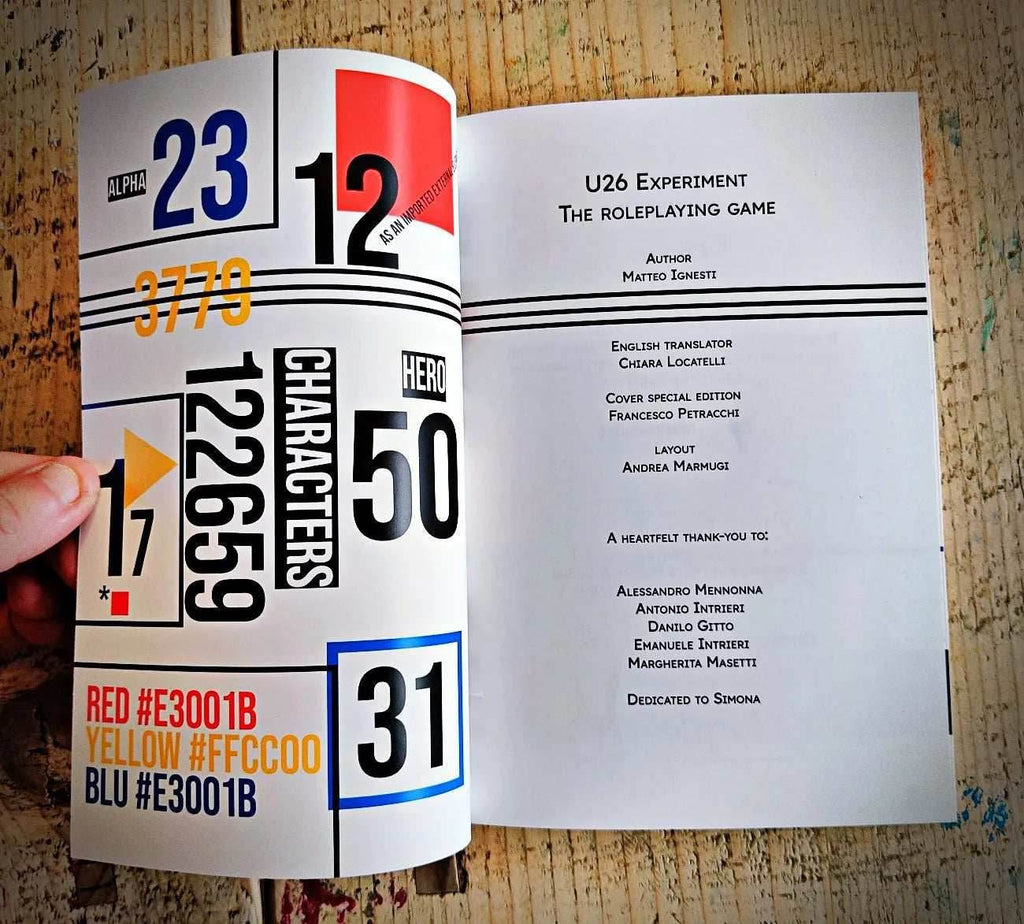 U26 Experiment Rpg - 
