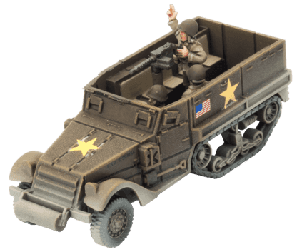 Flames of War: American M3 Halftrack Platoon (Mid War) - 