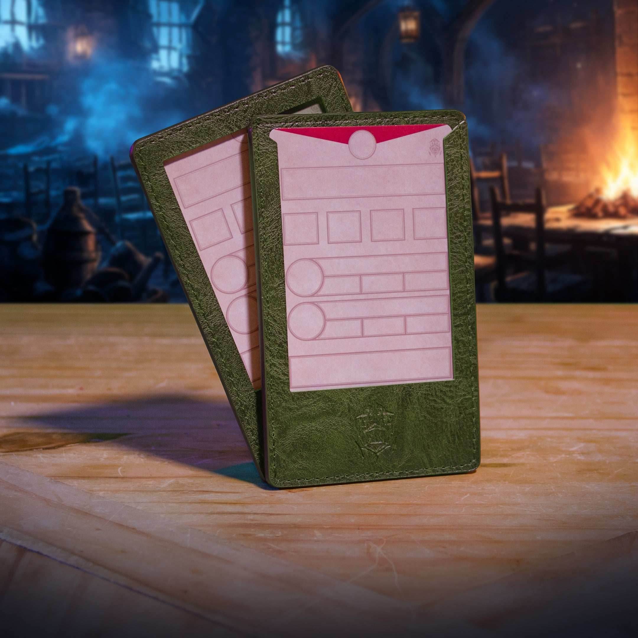 Creature Trackers - Magnetic Combat Organizers for D&D & TTRPG Game Master Screen - Green