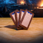 Initiative Trackers - Magnetic Turn Order Cards for D&D 5e and TTRPG Combat Management