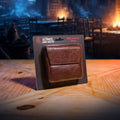 Small Magnetic Pouch - Compact Storage for DM Screen Accessories & Dice - Brown