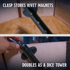 Ultimate Game Master Screen - Magnetic Modular DM Screen for D&D, Pathfinder & TTRPGs