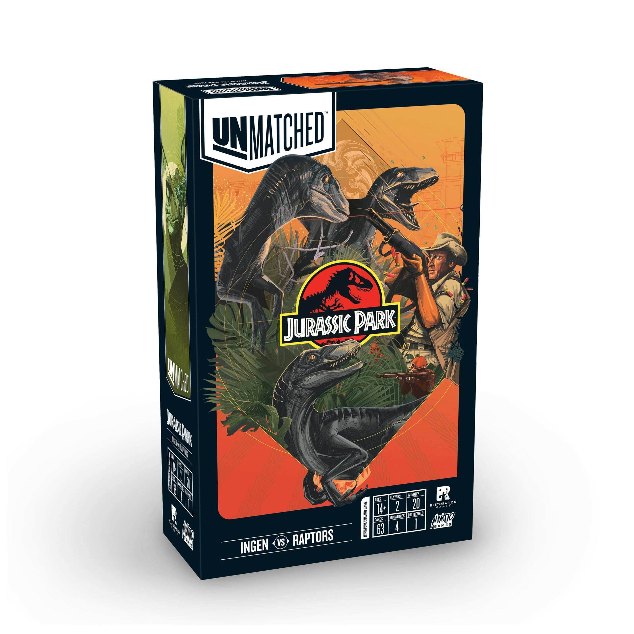 Unmatched: Jurassic Park - InGen vs. Raptors - 
