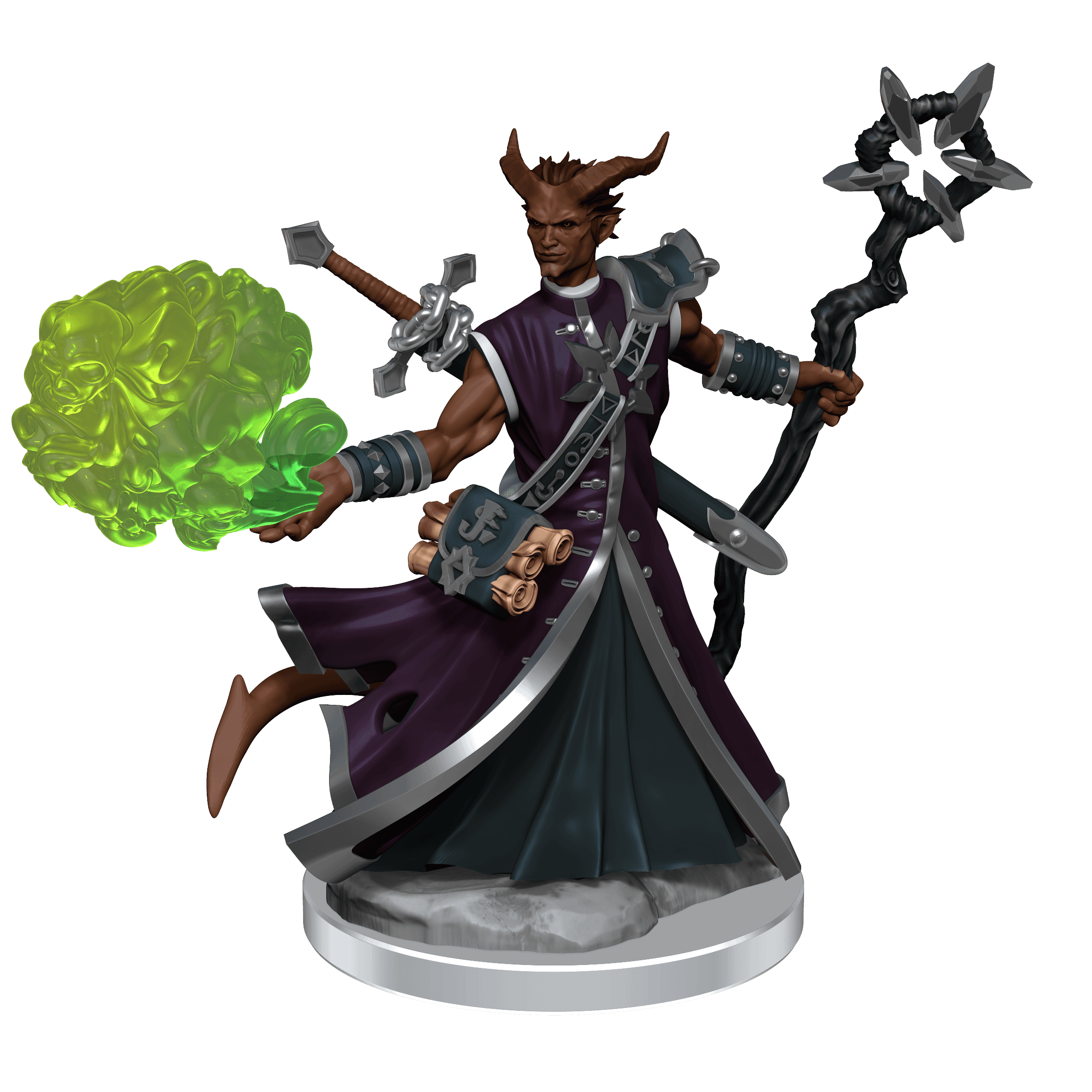D&D: Frameworks - Tiefling Warlock Male - 