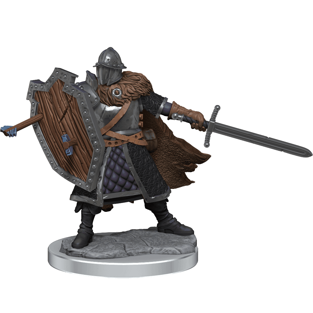 D&D: Frameworks - Human Fighter Male - 