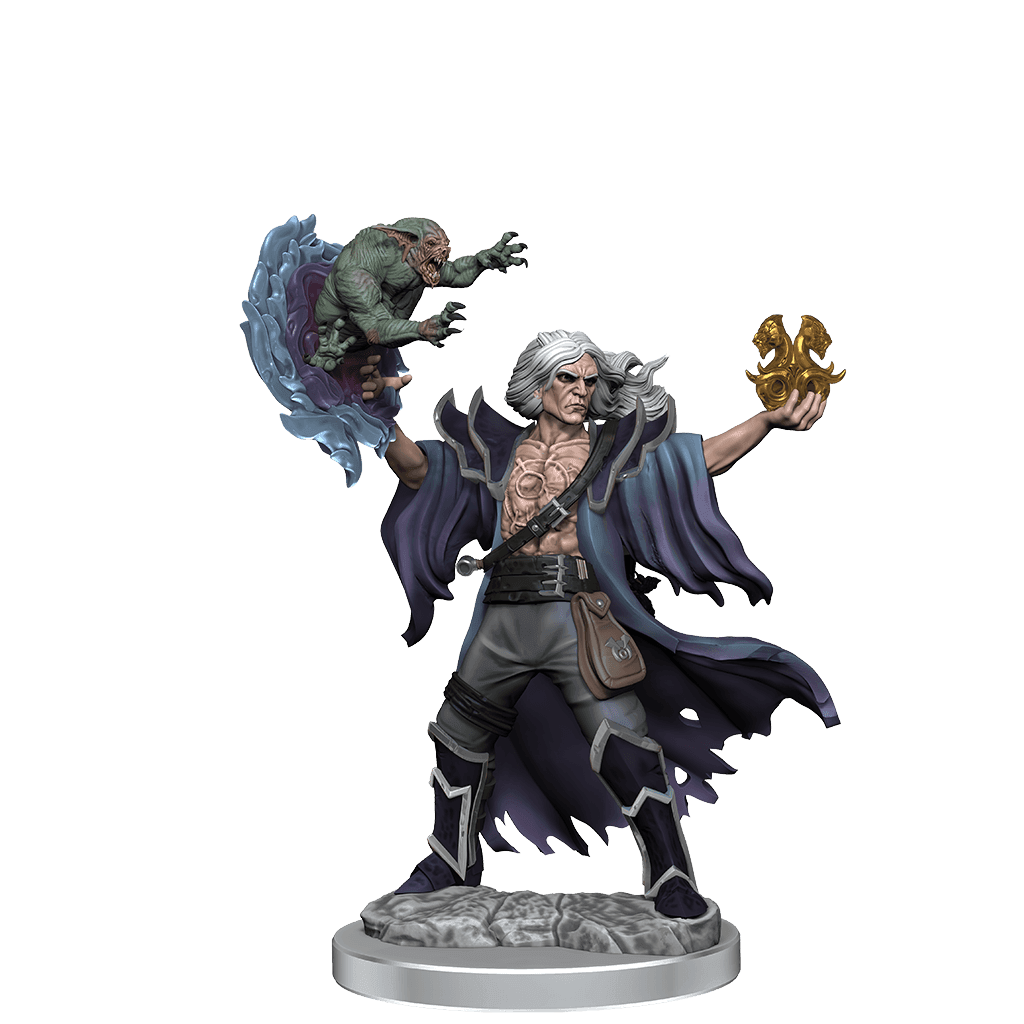 D&D: Frameworks - Human Warlock Male - 