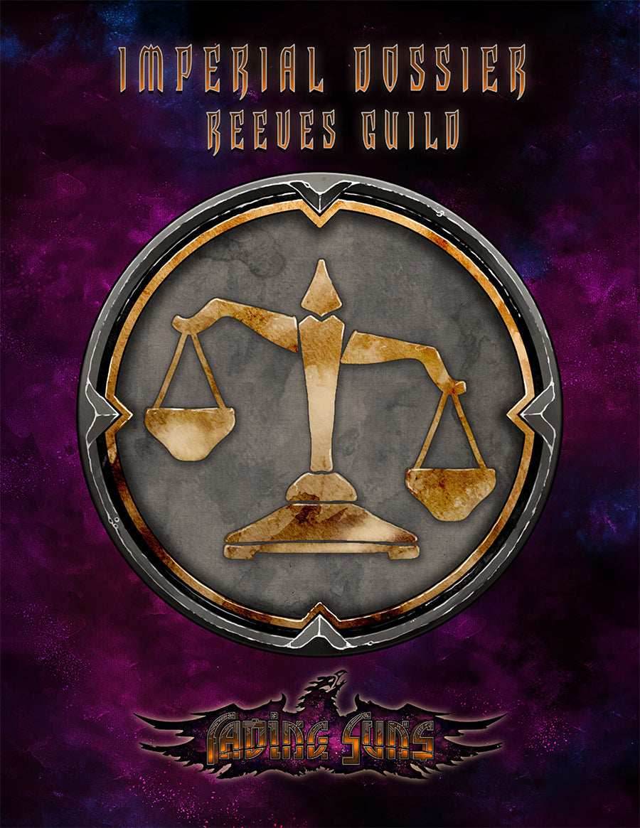 Fading Suns RPG: Reeves Guild - Imperial Dossier - 