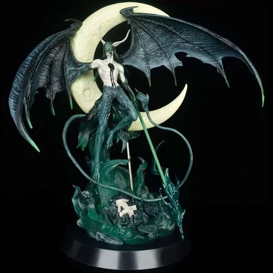 Ulquiorra Cifer Bleach Anime LED Figure, Released Form Segunda Etapa Arrancar Espada Action Figurine 40cm