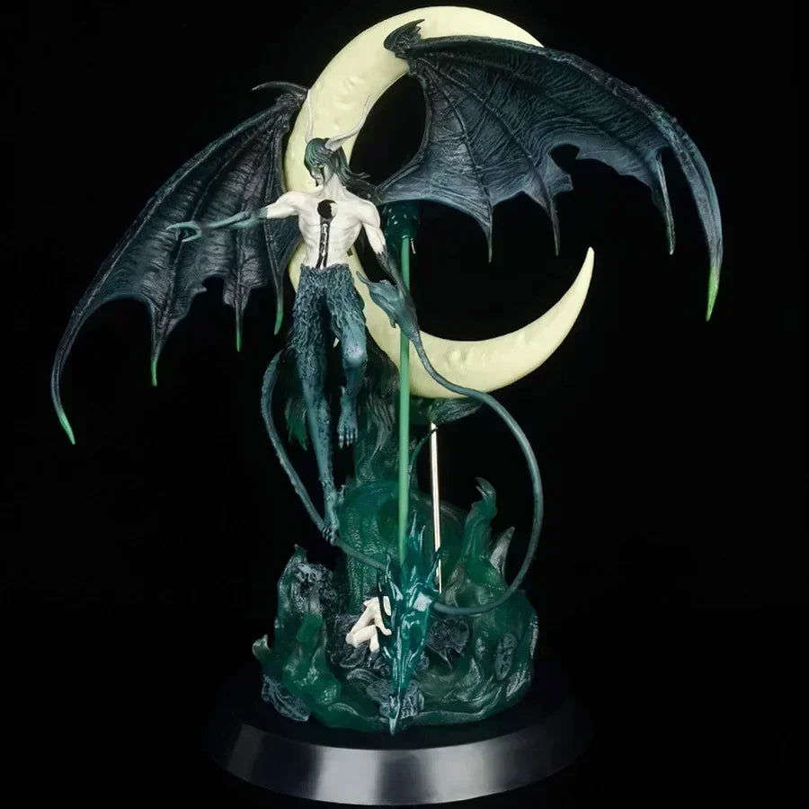Ulquiorra Cifer Bleach Anime LED Figure, Released Form Segunda Etapa Arrancar Espada Action Figurine 40cm
