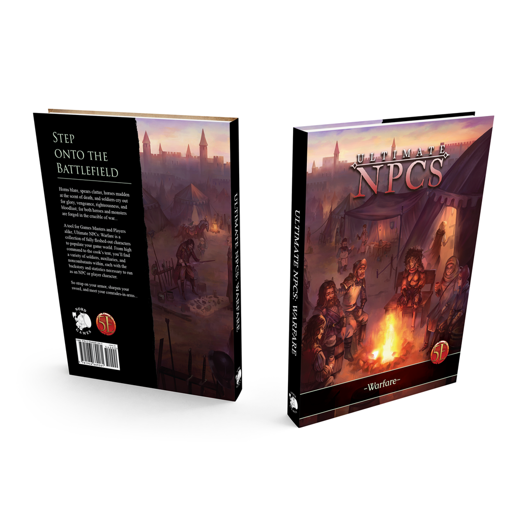 Ultimate NPCs: Warfare Hardcover (5E)