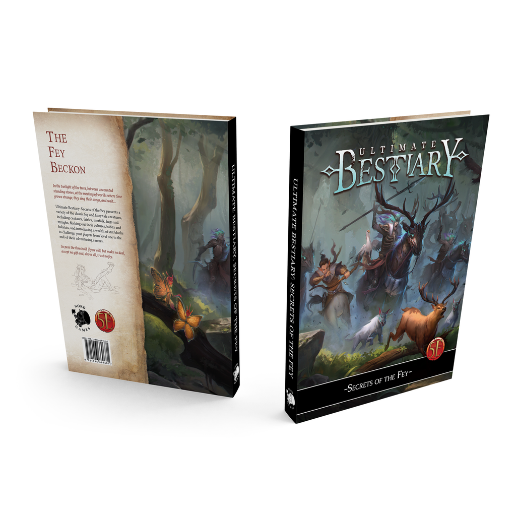 Ultimate Bestiary: Secrets of the Fey Hardcover (5E)